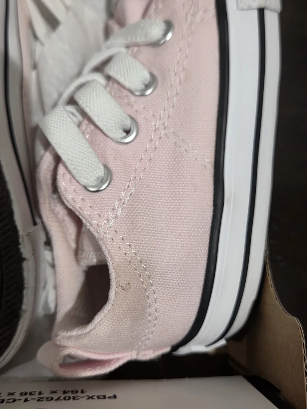 Converse Toddlers Pink Canvas Low-Top Sneakers